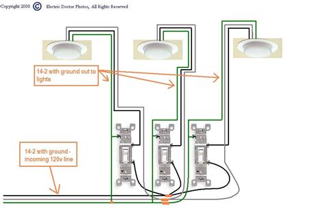 installing 3 gang light switch